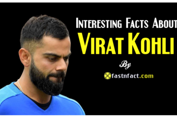Interesting Facts About Virat Kohli
